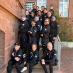 Neue Trainingsanzüge für das Männerballett des CC Bergrothenfels
